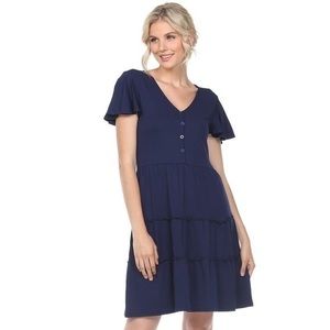 navy size small dress